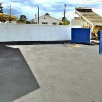 Cour et accès de garage en enrobé à Challans