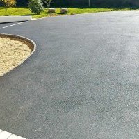 Accès de garage en graviers, enrobé et pavés aux Sables d’Olonne